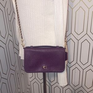 Genuine Coach Bea 2022 Out of Stock RARE Cranberry Crossbody